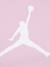 Sweat fille à capuche Rose  / blanc 3 - vertbaudet enfant 