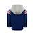 Ensemble de survêtement bébé en coton Bleu, gris, orange 2 - vertbaudet enfant 