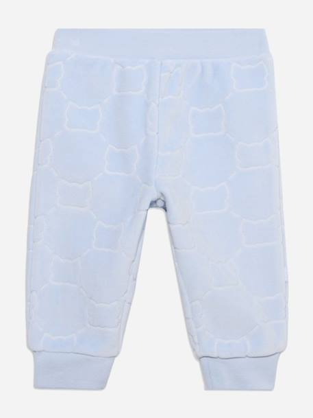 Ensemble garçon 2 pièces gilet à capuche et bas Bleu ciel 3 - vertbaudet enfant 