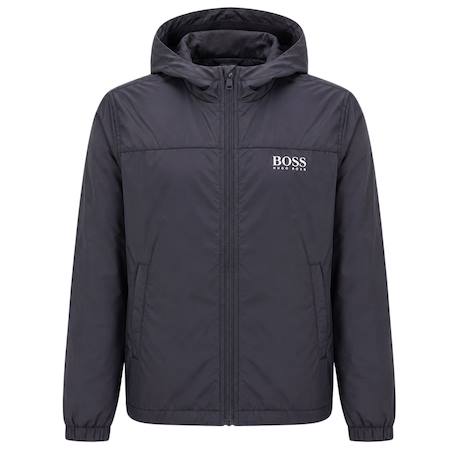 Coupe-vent garçon Gris intense 1 - vertbaudet enfant 