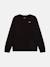 Sweat garçon col rond Noir 1 - vertbaudet enfant 