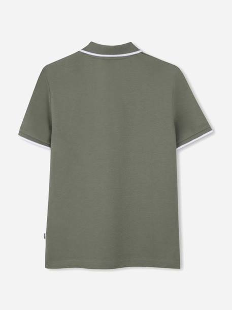 Polo garçon col classique Vert 3 - vertbaudet enfant 