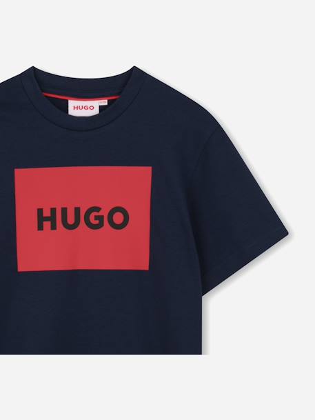 T-shirt  à manches courtes Noir  / rouge 3 - vertbaudet enfant 