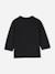 T-shirt garçon manches longues Blanc+Noir / beige 6 - vertbaudet enfant 