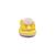 Sandales fille en cuir Jaune citron, blanc+Jaune foncé+Rose clair 4 - vertbaudet enfant 