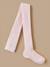 Collants à côtes fille Gris chine fonce+Marine+Rose doux 8 - vertbaudet enfant 
