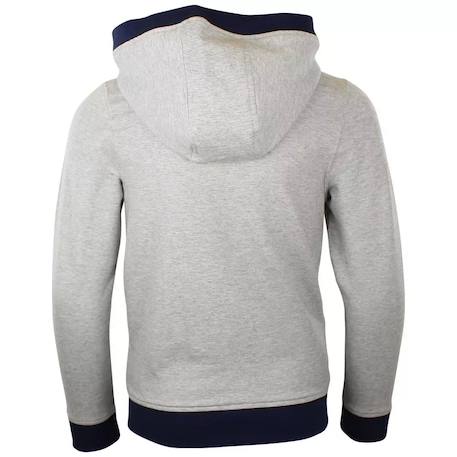 Sweat garçon en coton Bleu, gris+Gris, bleu marine 6 - vertbaudet enfant 