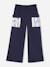 Jogging fille taille élastique Indigo / multicouleur 1 - vertbaudet enfant 