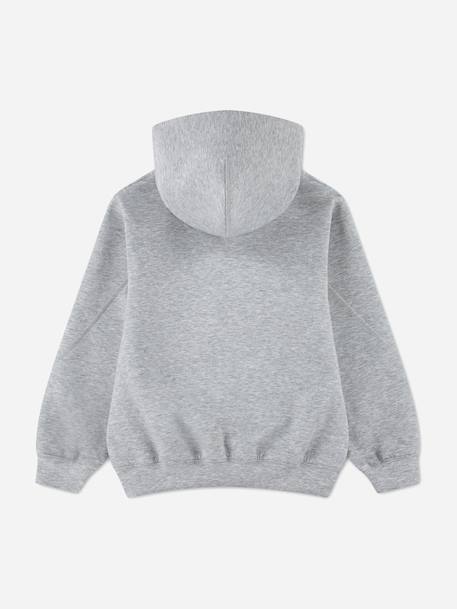 Sweat garçon à capuche Noir+Orange 5 - vertbaudet enfant 