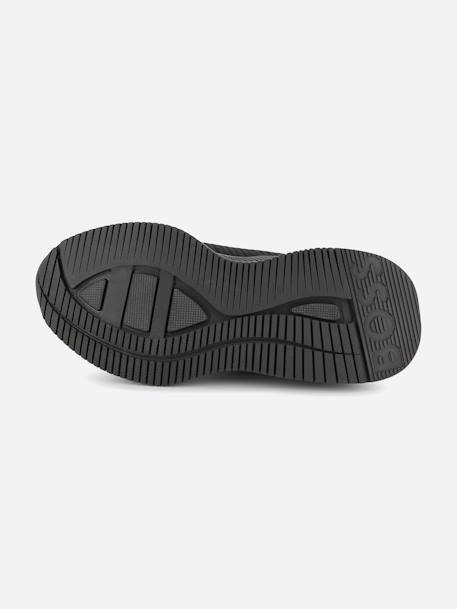 Basket garçon a lacets Bleu foncé+Noir 11 - vertbaudet enfant 