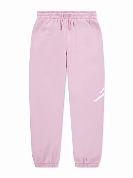 Jogging fille taille élastique Rose 1 - vertbaudet enfant 