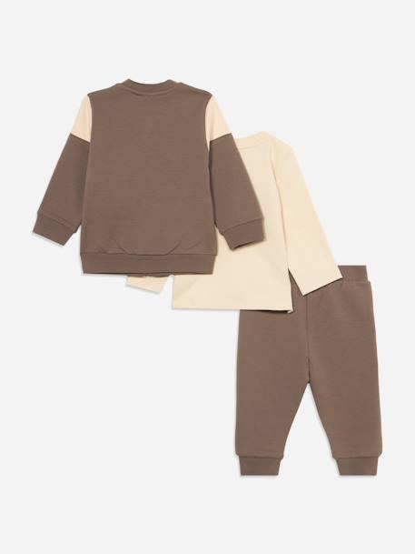 Ensemble garçon 3 pièces Marron / beige 2 - vertbaudet enfant 