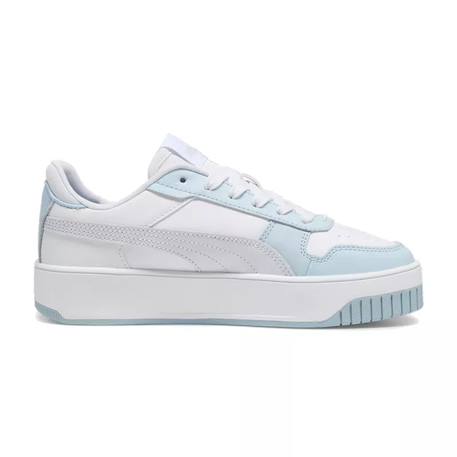 Baskets enfant en cuir Blanc 6 - vertbaudet enfant 