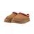 Chaussons mules fille en daim Chesnut, rouge+Gris, beige 2 - vertbaudet enfant 