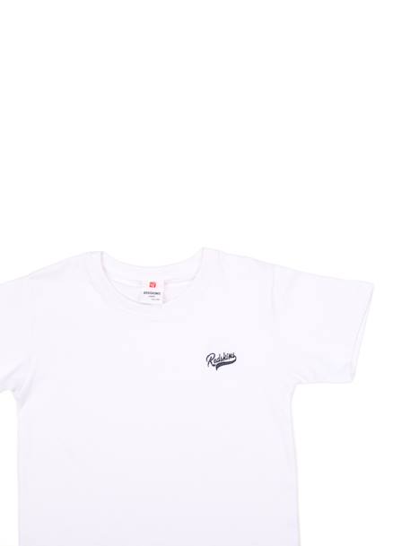 T-shirt  garçon col rond Blanc+Bleu clair+Bleu foncé 4 - vertbaudet enfant 