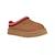 Chaussons mules fille en daim Chesnut, rouge+Gris, beige 4 - vertbaudet enfant 
