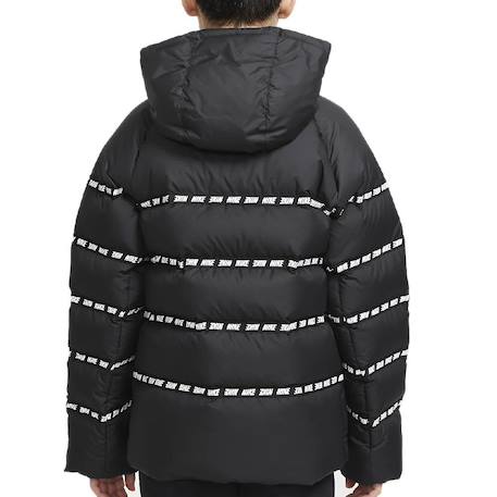 Doudoune garçon Noir, blanc 3 - vertbaudet enfant 
