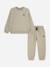 Ensemble 2 pièces Beige foncé+Bleu foncé+Noir 1 - vertbaudet enfant 
