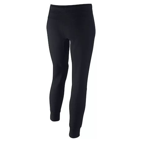 Pantalon de survêtement fille en coton Bleu+Noir 5 - vertbaudet enfant 