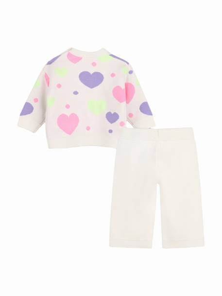 Ensemble fille 2 pièces pull et pantalon pour bébé Multicouleur 2 - vertbaudet enfant 