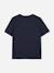T-shirt  garçon col rond Blanc+Bleu 5 - vertbaudet enfant 