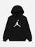 Sweat garçon à capuche Noir / blanc 1 - vertbaudet enfant 