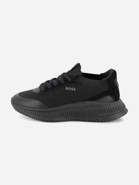 Basket garçon a lacets Bleu foncé+Noir 8 - vertbaudet enfant 