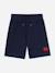 Short garçon taille élastique Bleu foncé 1 - vertbaudet enfant 