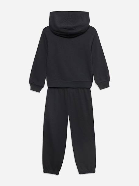 Ensemble 2 pièces sweat à capuche et bas Bleu marine+Gris+Noir 8 - vertbaudet enfant 