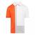 Polo garçon en coton Blanc, gris, orange 1 - vertbaudet enfant 
