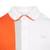 Polo garçon en coton Blanc, gris, orange 2 - vertbaudet enfant 