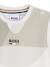 T-shirt garçon col rond Blanc / vert pale 3 - vertbaudet enfant 