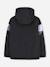 Blouson garçon zippé à capuche Noir 2 - vertbaudet enfant 