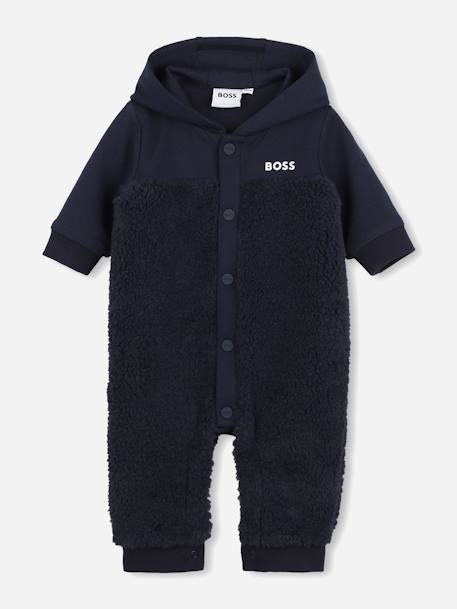 Combinaison garçon en polaire Bleu cargo 1 - vertbaudet enfant 