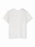 T-shirt garçon col rond Blanc / vert pale 2 - vertbaudet enfant 