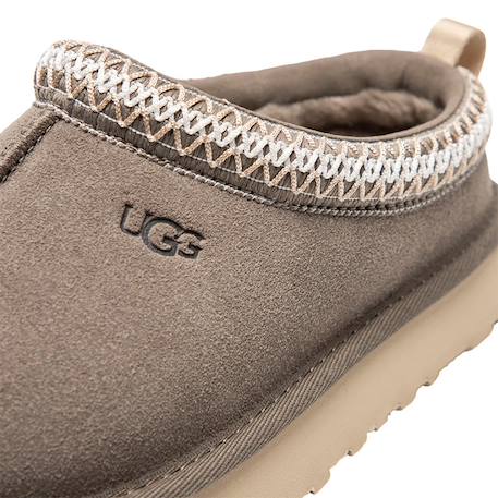 Chaussons mules fille en daim Chesnut, rouge+Gris, beige 12 - vertbaudet enfant 
