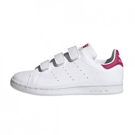 Baskets enfant en cuir Blanc 1 - vertbaudet enfant 