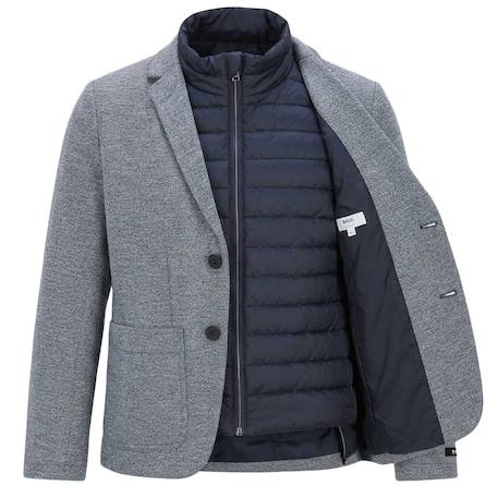 Veste garçon Gris chiné 3 - vertbaudet enfant 