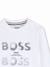 T-shirt garçon manches longues Blanc 3 - vertbaudet enfant 
