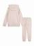Ensemble 2 pièces gilet à capuche et bas Beige / ecru 2 - vertbaudet enfant 