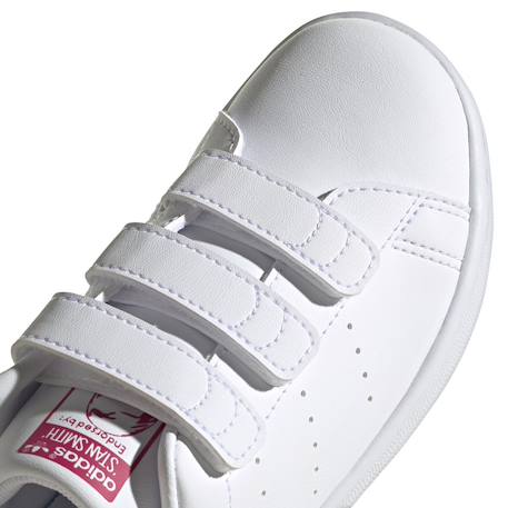 Baskets enfant en cuir Blanc 3 - vertbaudet enfant 