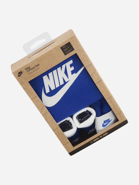 Bodies garçon en coffret Blanc / noir+Bleu+Bleu foncé  / blanc 6 - vertbaudet enfant 