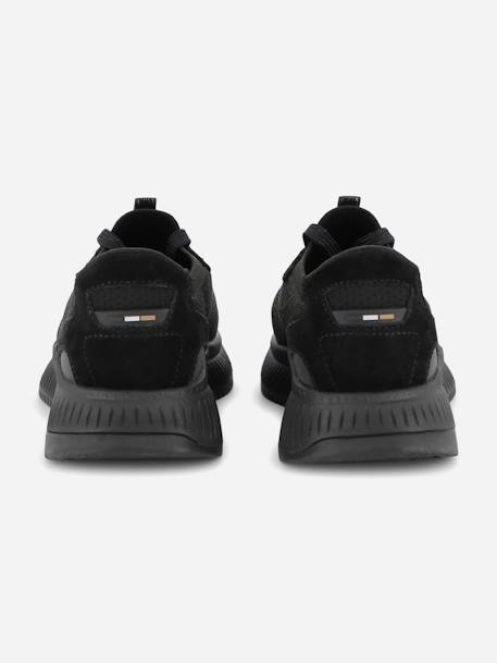 Basket garçon a lacets Bleu foncé+Noir 9 - vertbaudet enfant 