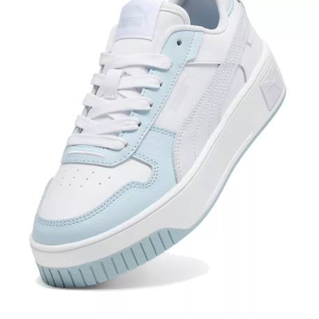Baskets enfant en cuir Blanc 5 - vertbaudet enfant 