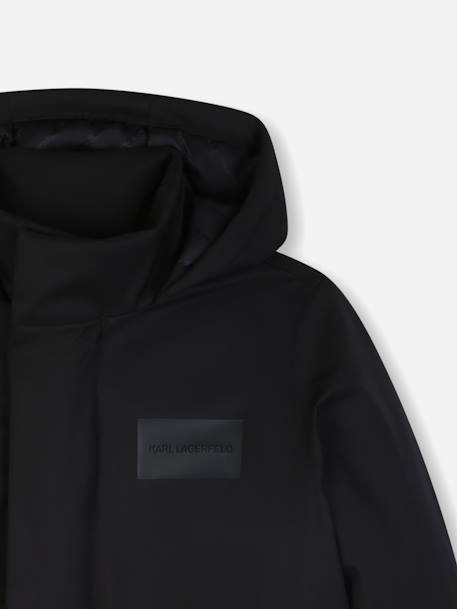 Parka garçon à capuche Noir 3 - vertbaudet enfant 