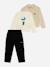 Ensemble garçon 3 pièces Beige / noir 1 - vertbaudet enfant 