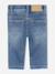 Jean garçon à bouton Bleu jean 3 - vertbaudet enfant 