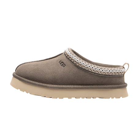 Chaussons mules fille en daim Chesnut, rouge+Gris, beige 7 - vertbaudet enfant 