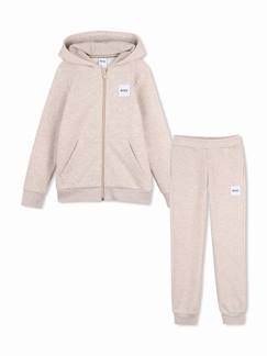 -Ensemble 2 pièces gilet à capuche et bas