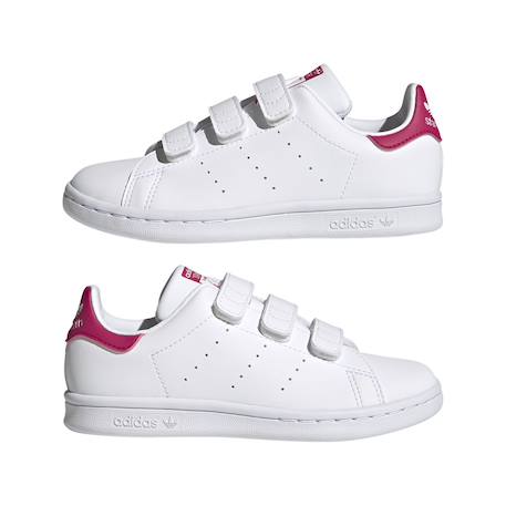 Baskets enfant en cuir Blanc 4 - vertbaudet enfant 